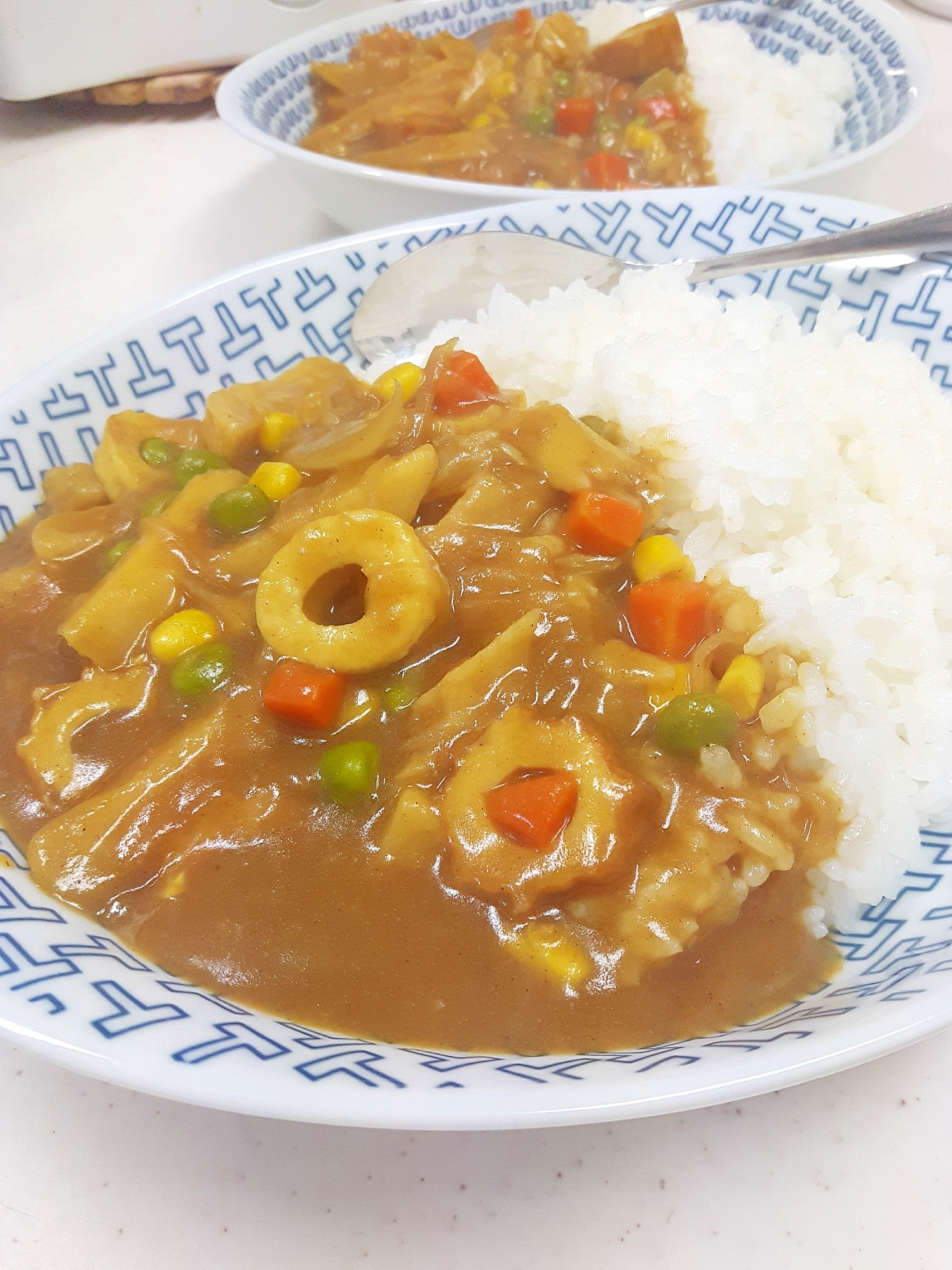 残り物de簡単(^^)子供が喜ぶ簡単お助けカレー♪