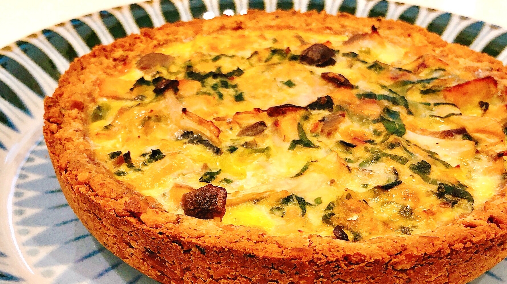 乾パン消費にいかが?おいしいキッシュ!