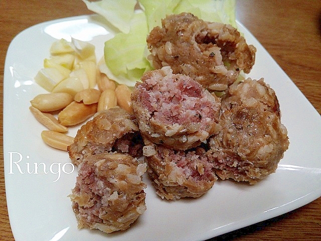 ネーム*タイのソーセージ♪