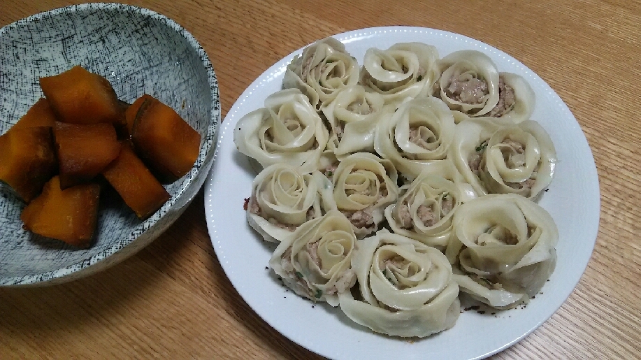 薔薇の餃子