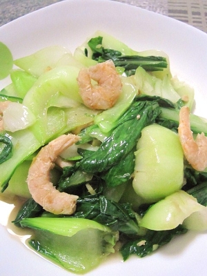 チンゲン菜と干しエビの炒め物 油菜炒海米 レシピ 作り方 By はかせ55 楽天レシピ チンゲン菜と干しエビの炒め物 油菜炒海米 レシピ 作り方 By はかせ55 楽天レシピ