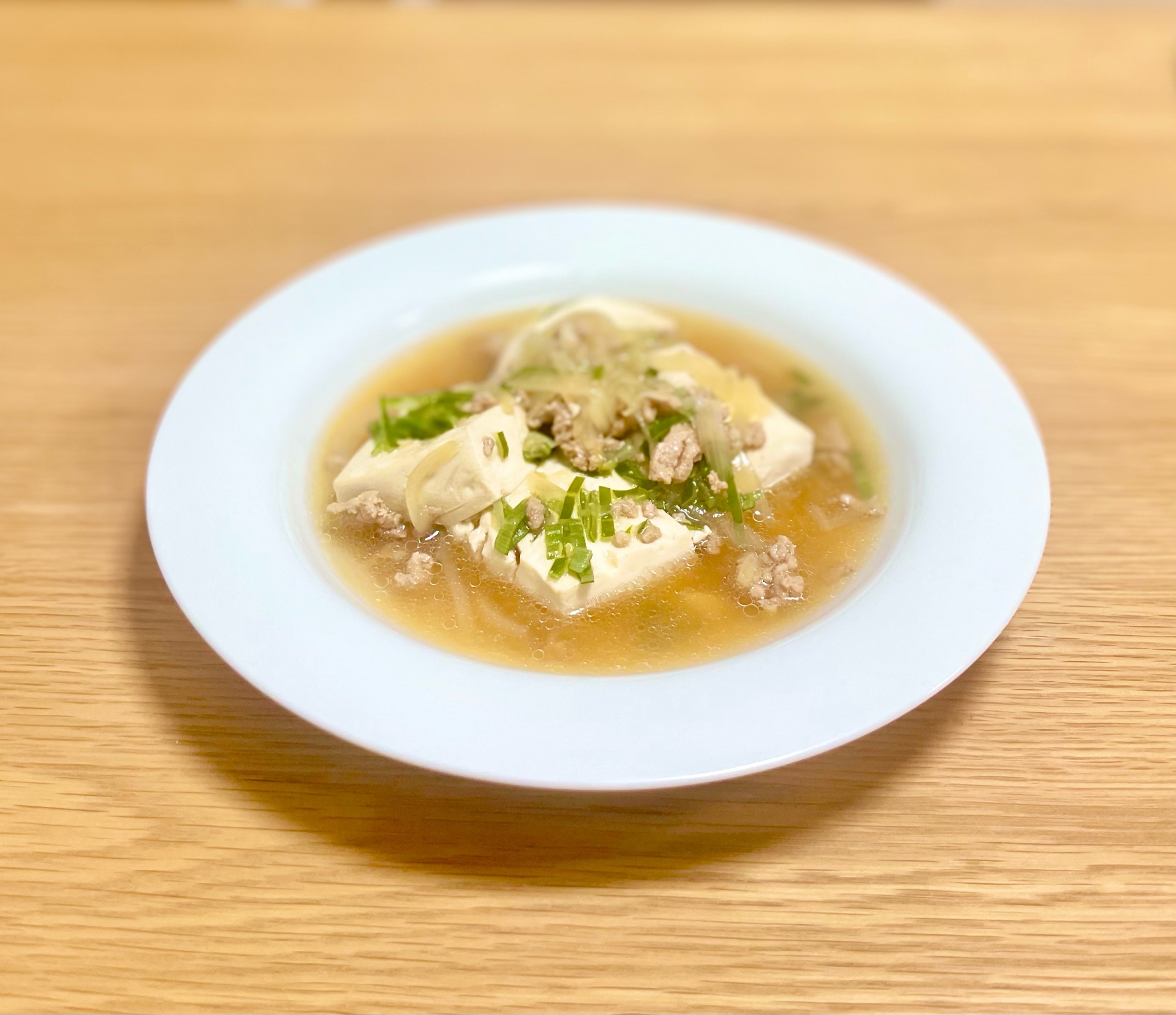 ゆる四毒抜き◆ひき肉豆腐