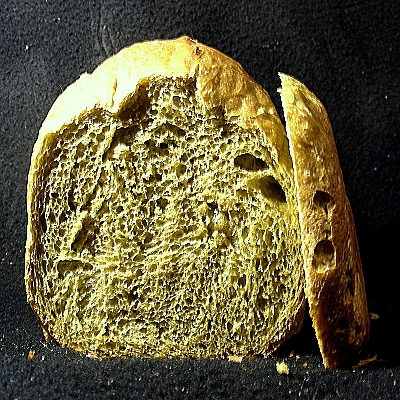 ユメミルうさぎ使用抹茶食パン　半斤