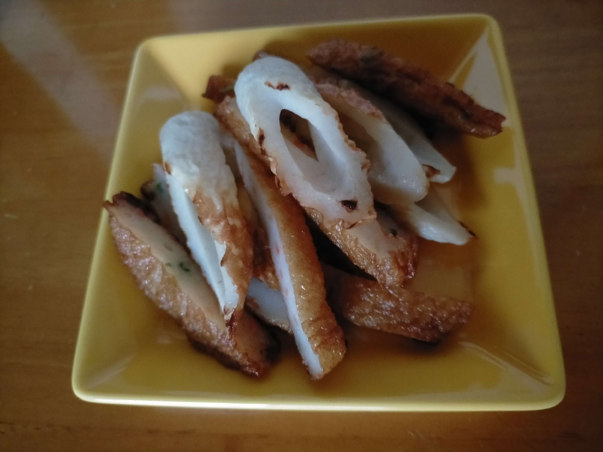 さつま揚げと竹輪炒め