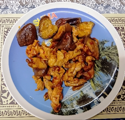 鎮江香酢入り♡麻婆茄子