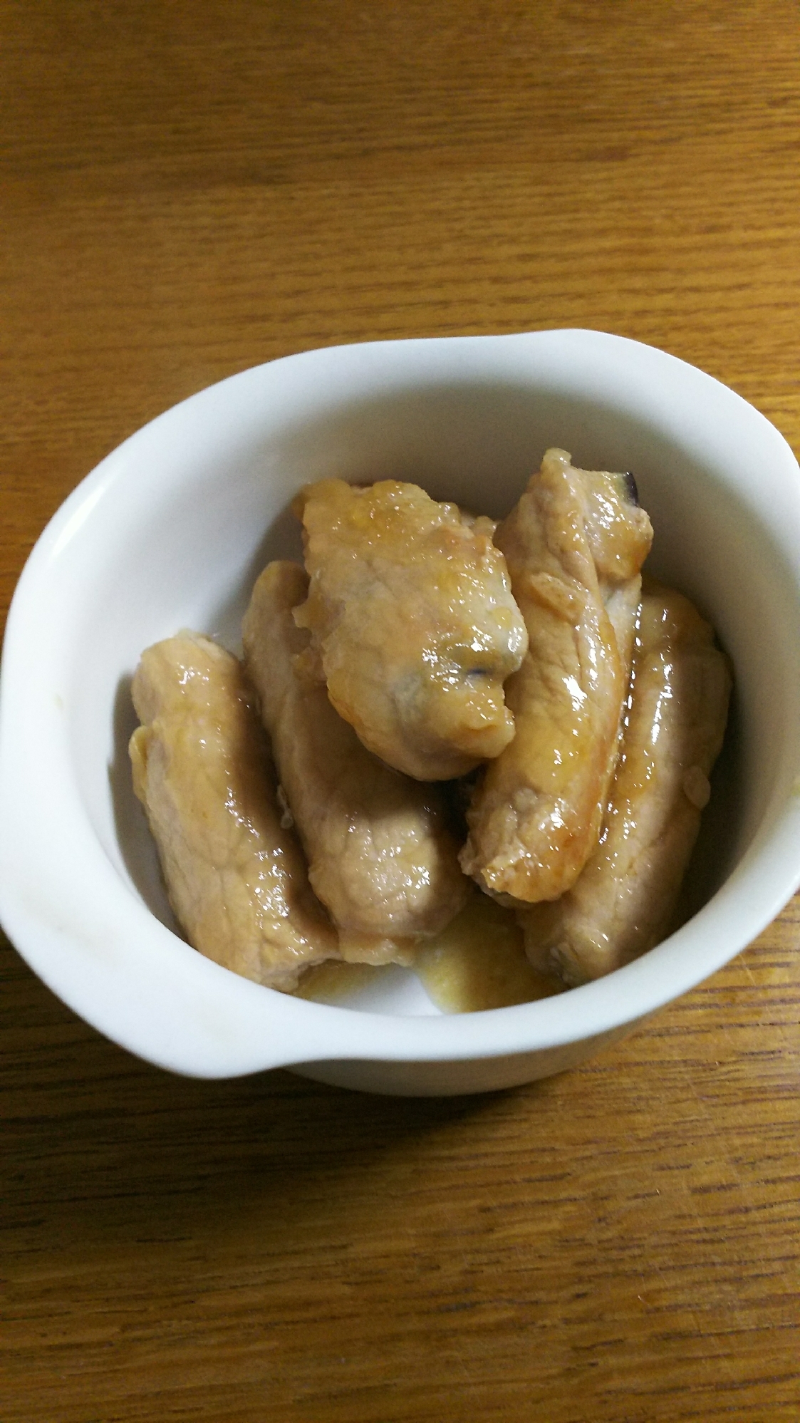 なすびの豚肉巻き(甘めんつゆ)