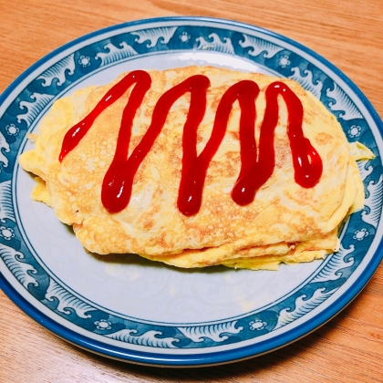 炊飯器一つで簡単チキンライス(オムライス)