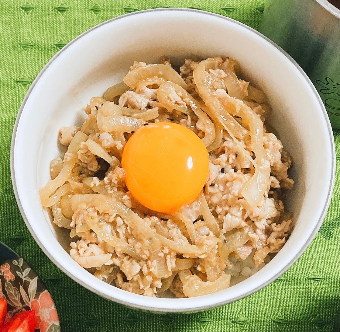 柔らか生姜焼き丼