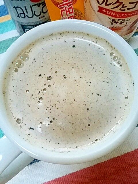 ホッと☆五味茶＆黒ごまきなこミルクコーヒー♪