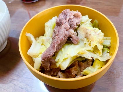 ストウブで！超カンタン豚肉白菜煮