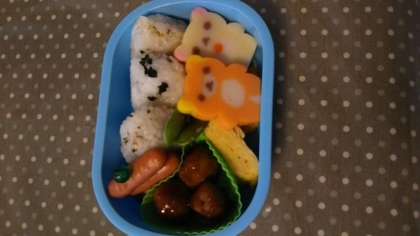 お弁当 合挽肉のミートボール ♪