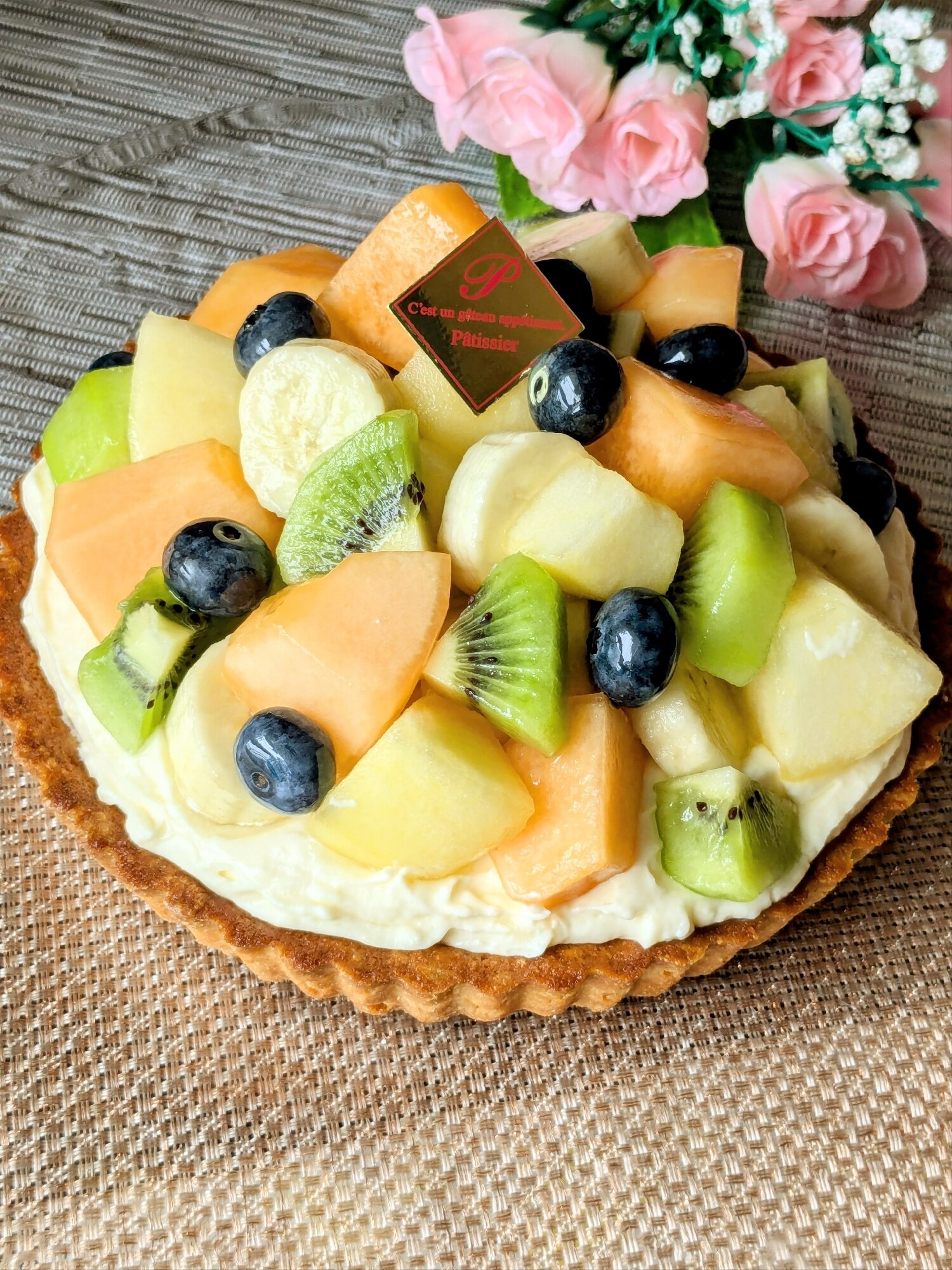 キラッキラ!!♡〜フルーツタルト〜 レシピ・作り方 by にゃんtaro