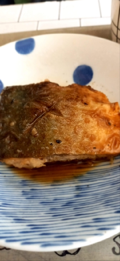 ハマチの照り焼き