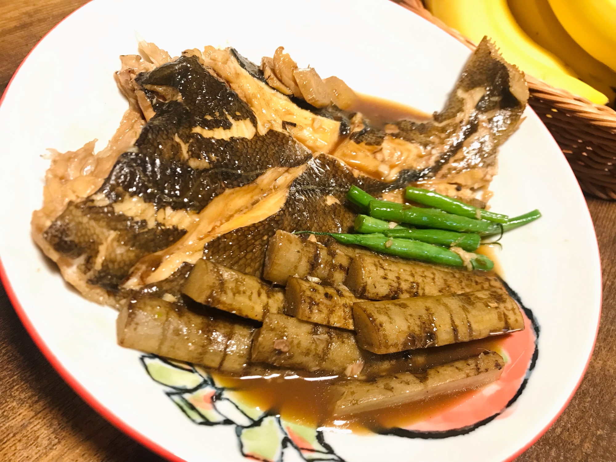 基本のカレイの煮付け