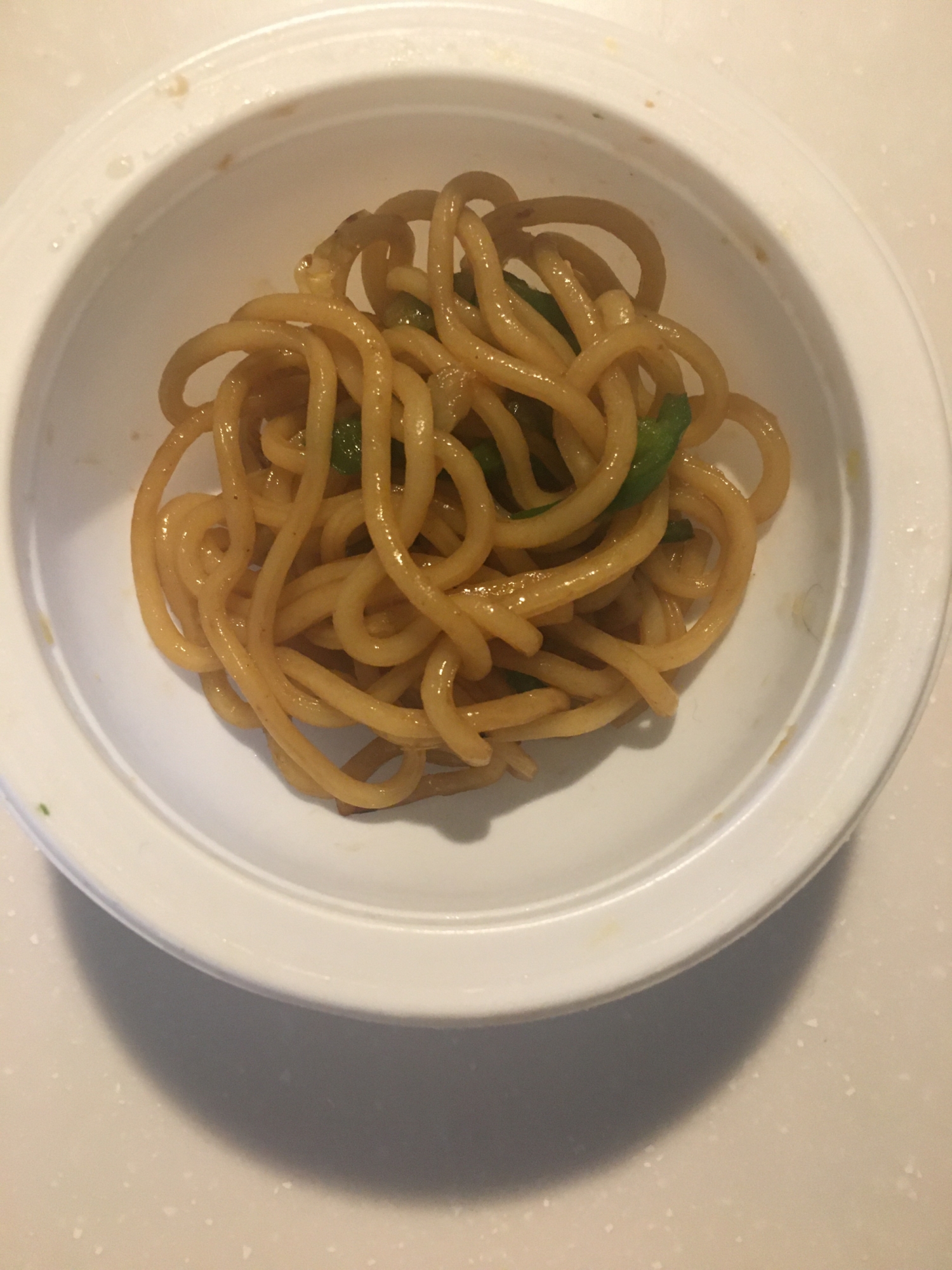 みりんとケチャップを加えたソース焼きそば