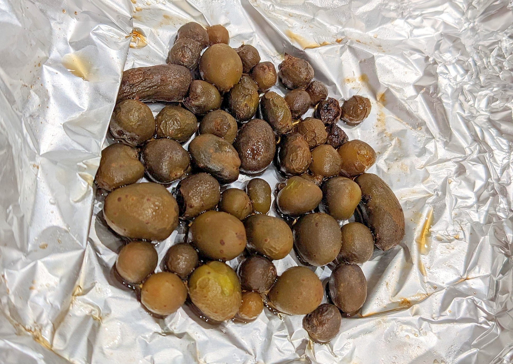 超簡単・美味　むかごの蒸し焼き／飲兵衛の酒の肴