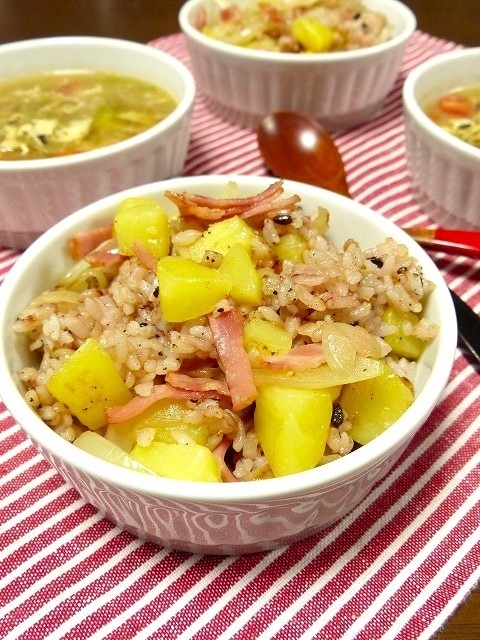 簡単！ジャーマンポテトライス