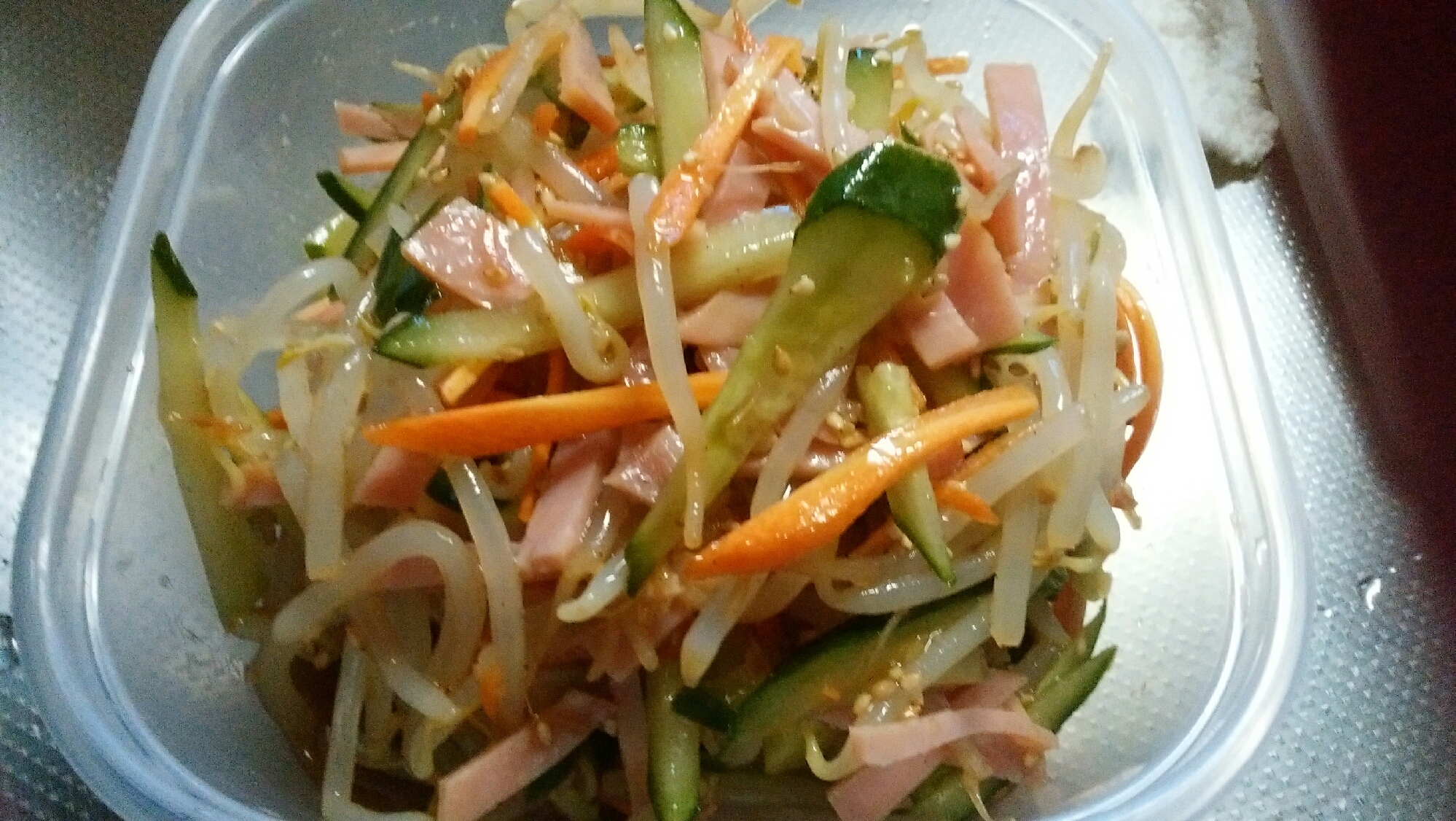 簡単⭐もやしの中華サラダ