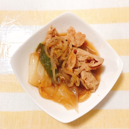 長芋と牛肉の甘辛煮