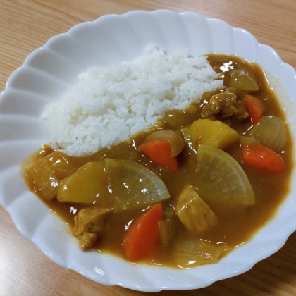 大根入り煮込みカレー