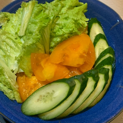 ほんとに家にある野菜だけで作りました♪レタス手でちぎりました！！
野菜が高くなるのは困る(⑉꒦ິ^꒦ິ⑉)ウクライナの人たちを思って我慢ですねーありがとうです♡