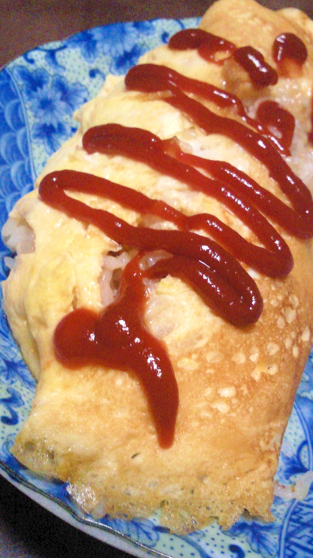 ふりかけオムライス