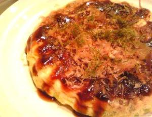 炊飯器でオムレツ「お好み焼き風」