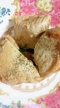 鶏ムネ肉のバルサミコ酢煮