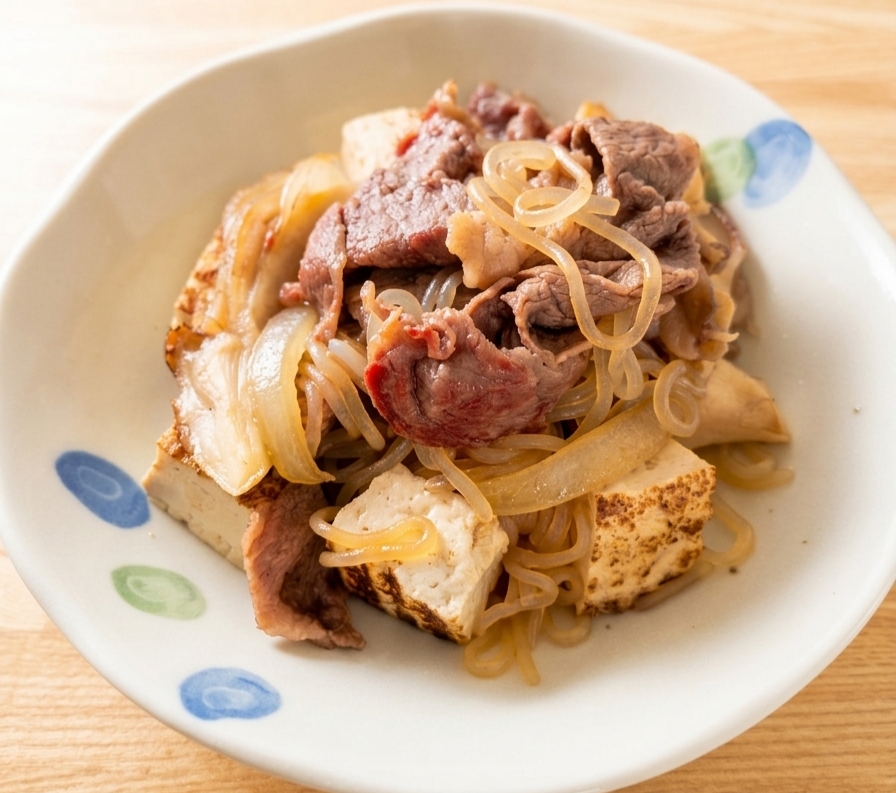 コク旨【牛肉と舞茸のすき焼き風煮込み】