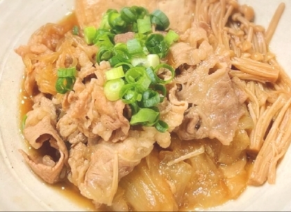 牛肉としらたきのすき焼きのタレ煮