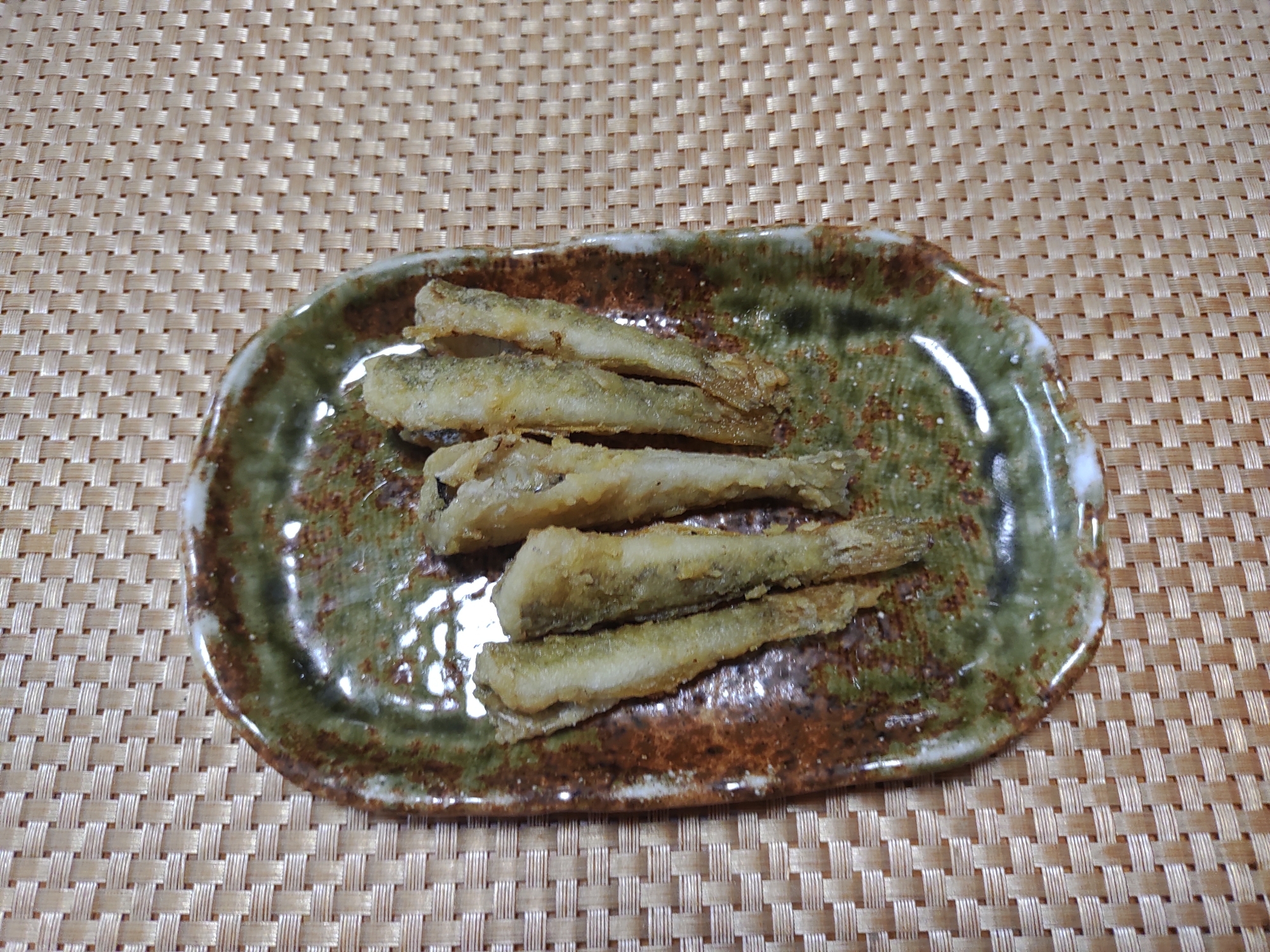 ハゼの唐揚げ