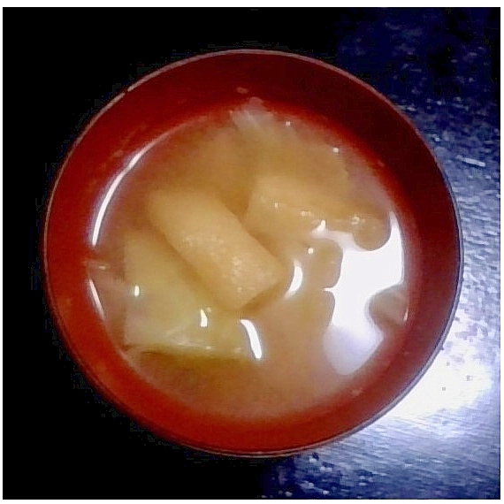 キャベツの味噌汁