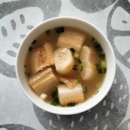 時短♪お麩の味噌汁˖✧˖°