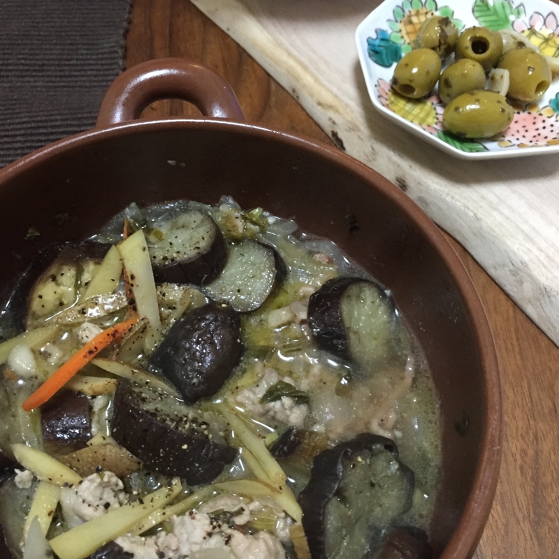 豚こまとなすのイタリアン風煮込み レシピ 作り方 By Gsu55 楽天レシピ