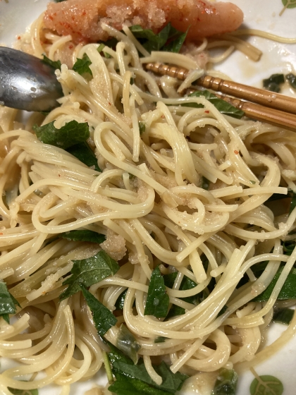 レンジのみ☆簡単たらこクリームパスタ