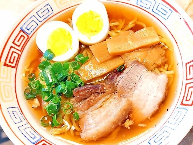 薄口だけどコクがある!手作り醤油ラーメン♪