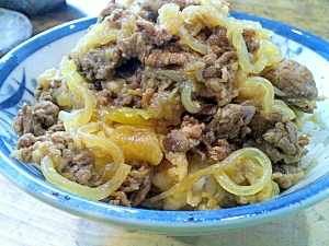 しょうゆ麹で☆牛丼