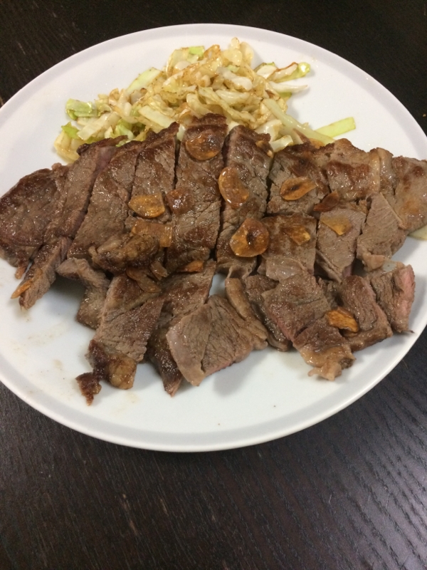 焼いて保温して美味しい☆サーロインステーキ☆