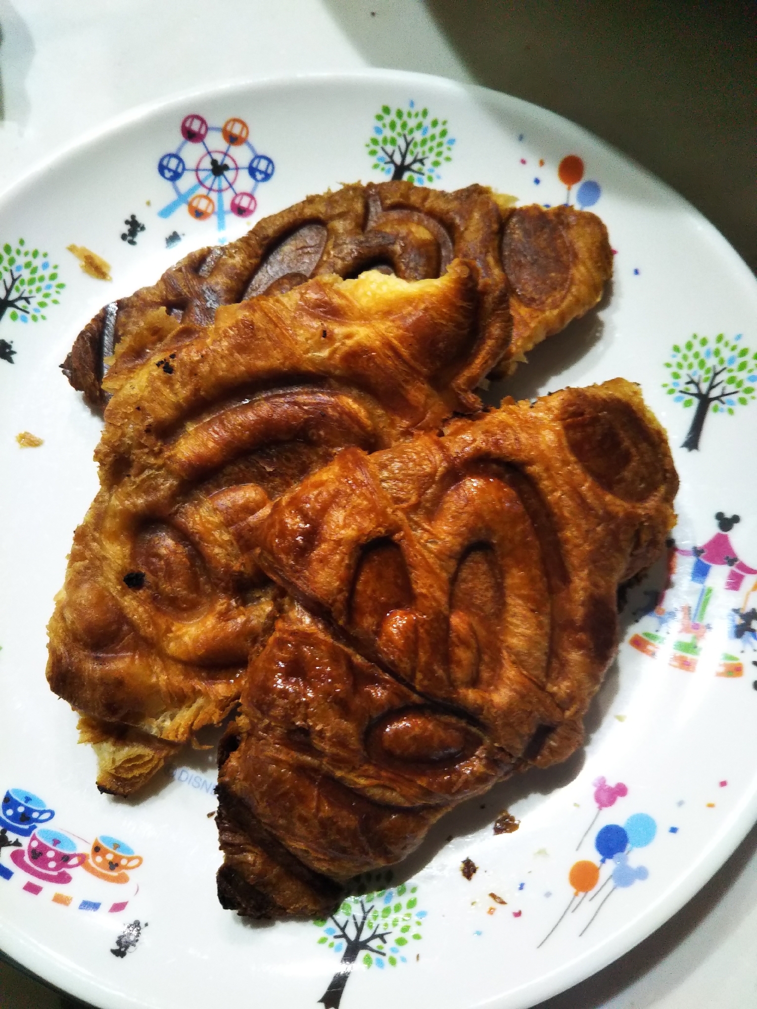 薄焼きチョコクロワッサン