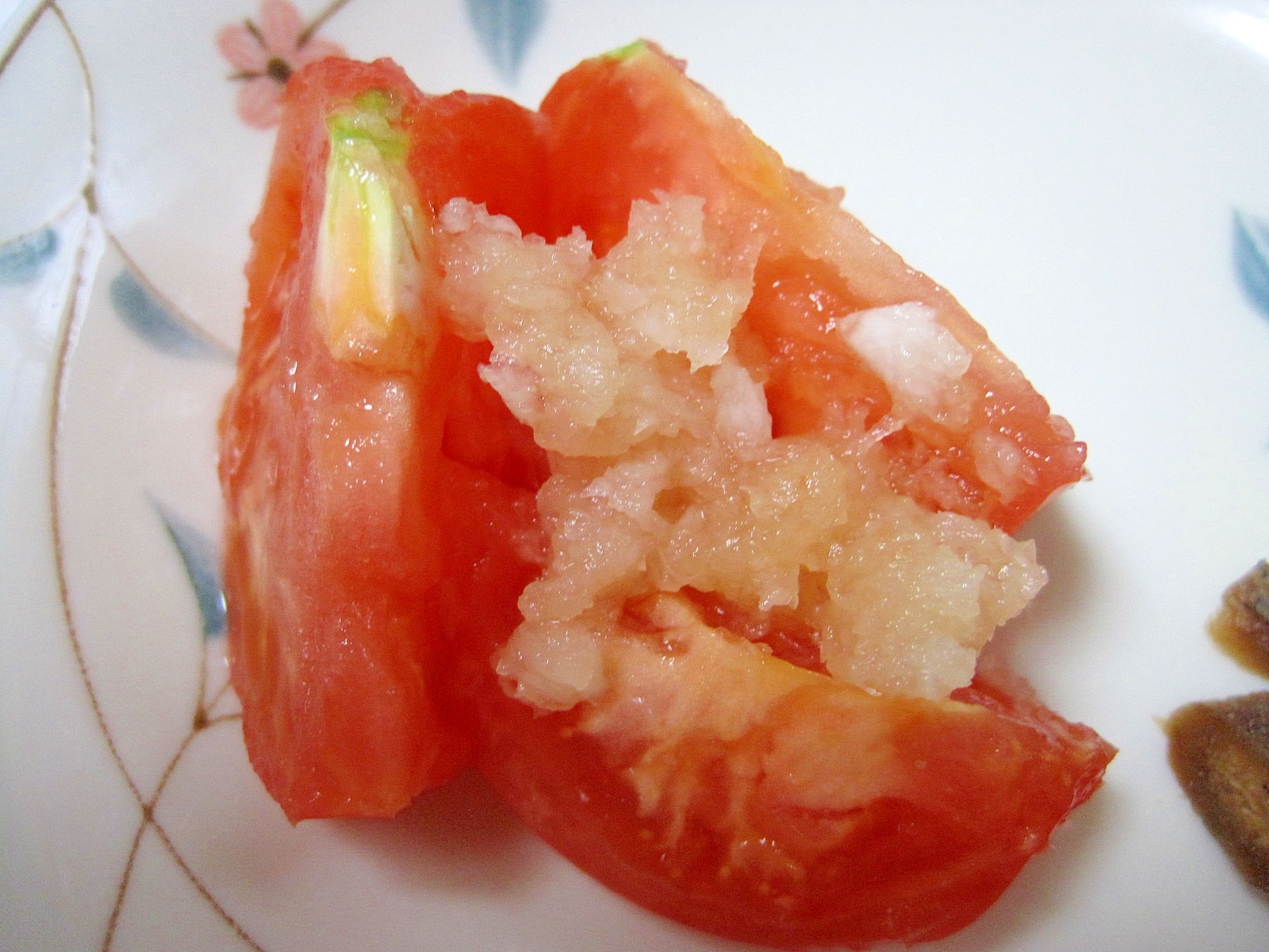 トマトのおろしサラダ