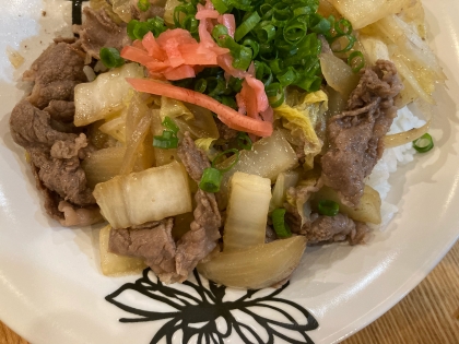 ♡玉ねぎたくさん　牛丼　大人の味付け♡