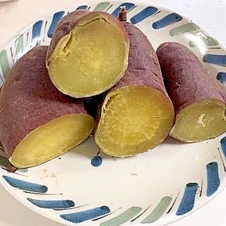 レンチン　ふかし芋