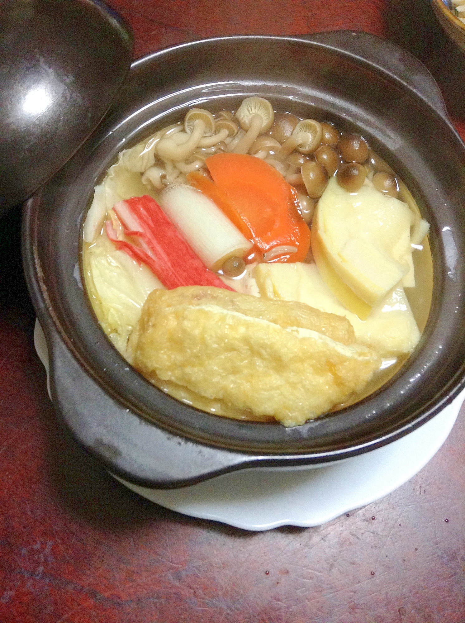 春の寒戻り 湯豆腐鍋 タケノコ しめじ カニカマ レシピ 作り方 By とりあえず乾杯 楽天レシピ 春の寒戻り 湯豆腐鍋 タケノコ しめじ カニカマ レシピ 作り方 By とりあえず乾杯 楽天レシピ