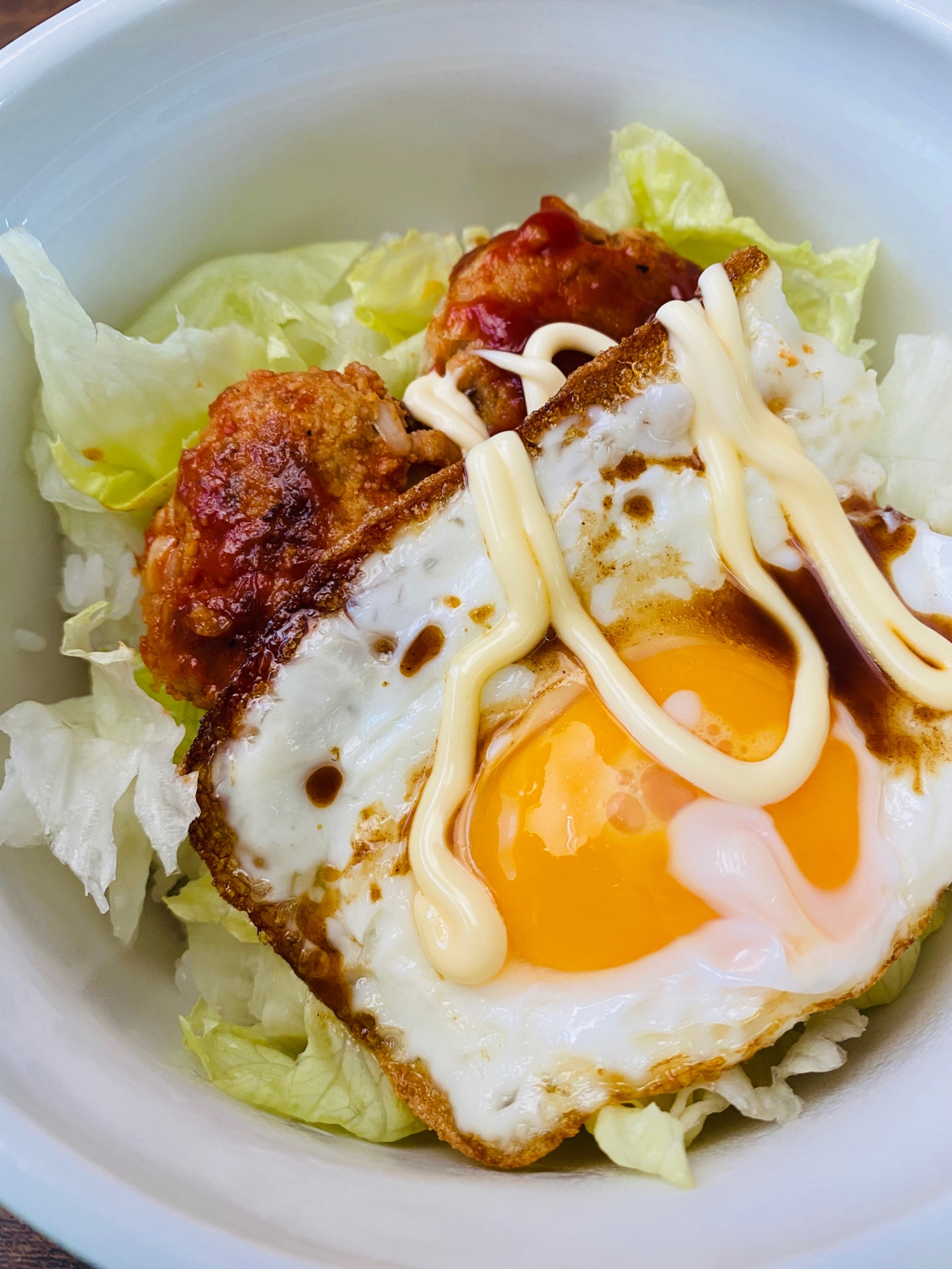 ハンバーグ丼