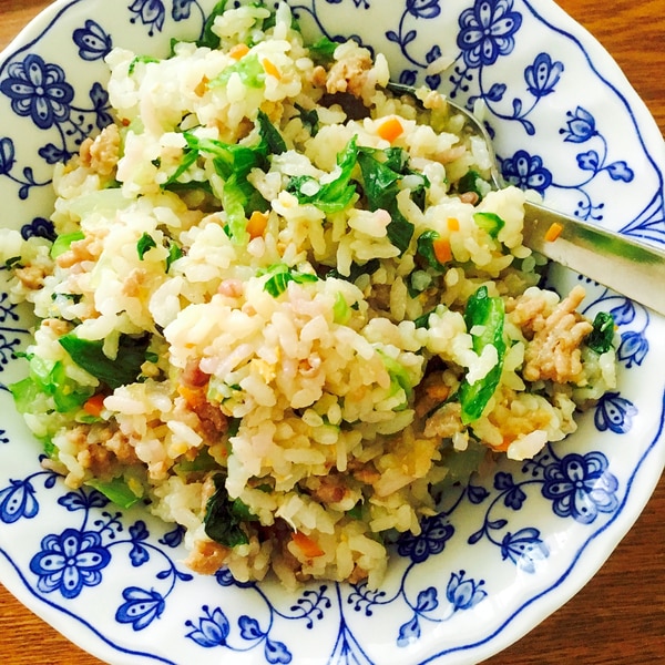 豚ひき肉入りのレタスチャーハン レシピ 作り方 By みゅうしろ 楽天レシピ 豚ひき肉入りのレタスチャーハン レシピ 作り方 By みゅうしろ 楽天レシピ