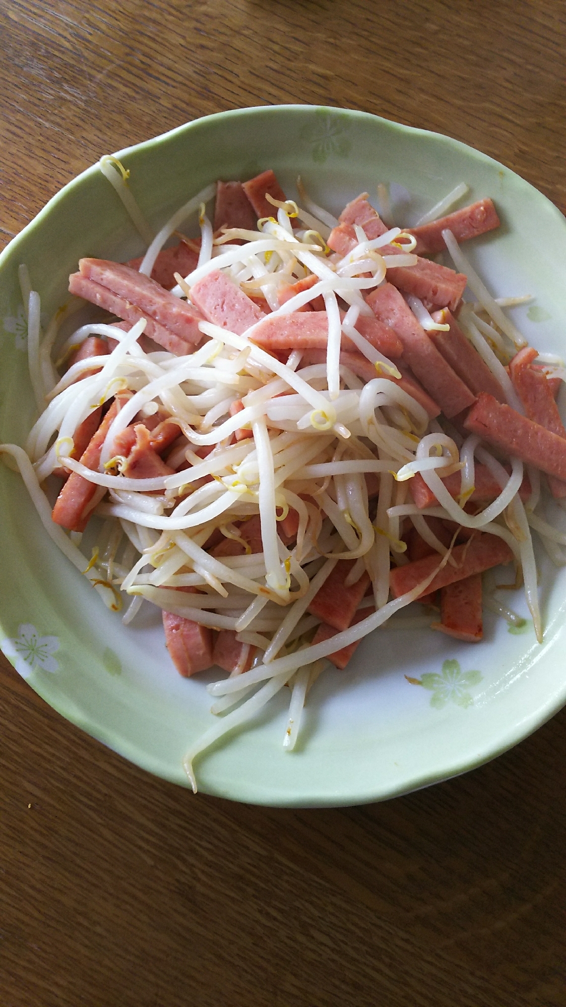 スパムともやしの鶏ガラ炒め レシピ 作り方 By 4045g 楽天レシピ