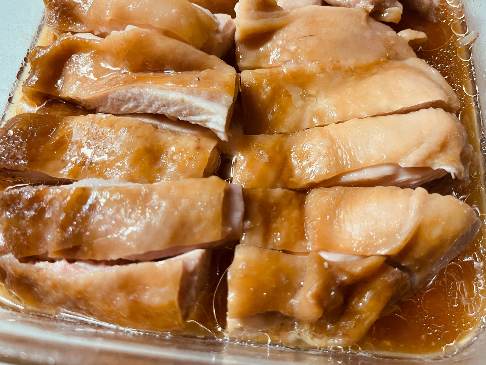 レンジで簡単·͜·ᰔᩚ照り焼きチキン