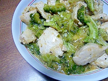 ゴーヤ入り♬あんかけ肉野菜炒め★