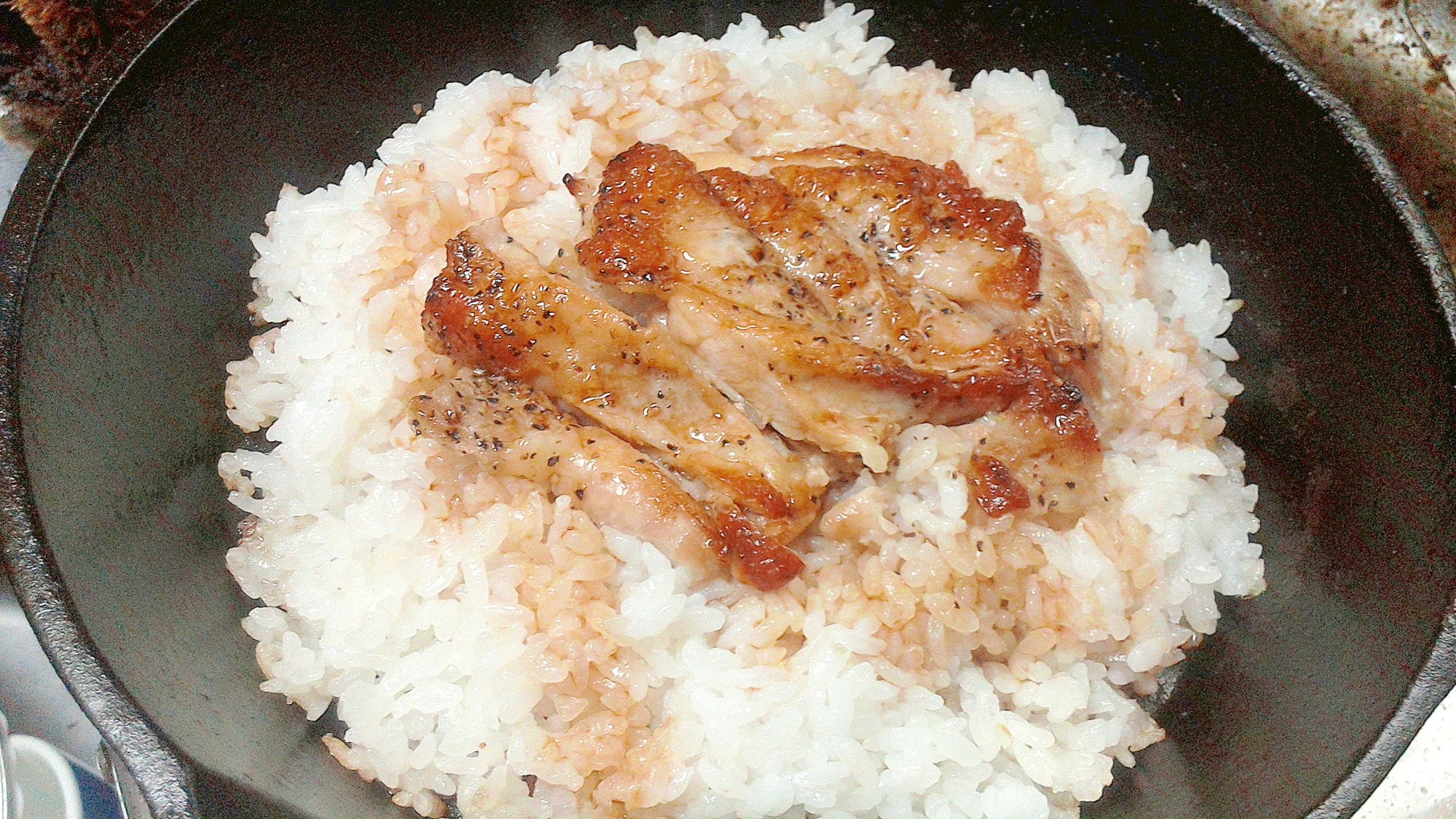 ニトスキで作る簡単鶏肉ライス