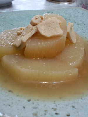 大根とこうや豆腐のコンソメ煮